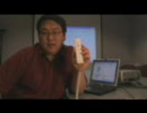 Wiiリモコンで空間をホワイトボードに変える魔法