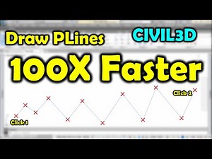 Quickly Draw PolyLines or 3DPLines in CIVIL3D Using Copy & Past Coordinates