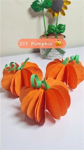 DIY Pumpkin for Autum decor🍂🎃#diy #autumncrafts #viral