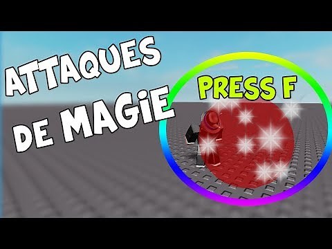 Créer des ATTAQUES de MAGIE sur ROBLOX (Magic Binds)