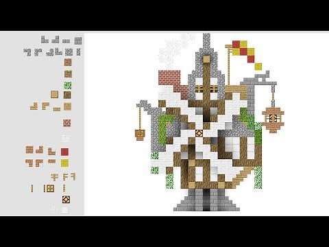 ALAN BECKER - Painting with Minecraft Blocks