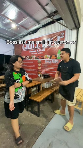 3K views · 29 reactions | Boss ask me smiel at customer UNLI STARTS...