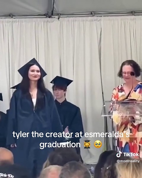 Tyler The Creator at Esmeralda's Graduation Ceremony