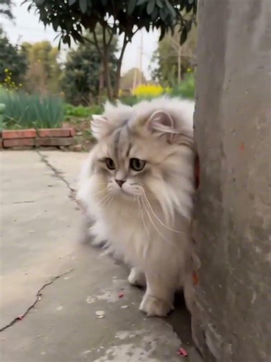 The kitten set off firecrackers and got burned.😜