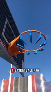 This person invented a new basketball net! #facebookreels #basketball #NBA | HangTime