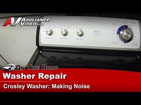 Crosley Washer Repair - Making Noise - Coupling