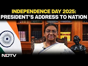 President Droupadi Murmu LIVE | President Full Speech LIVE | President Independence Day Speech