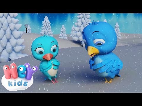 Mini Mini Bir Kuş Donmuştu - Bebek Şarkıları - HeyKids