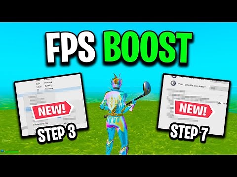 How To BOOST FPS in Fortnite OG Season! (High FPS & Less Delay)