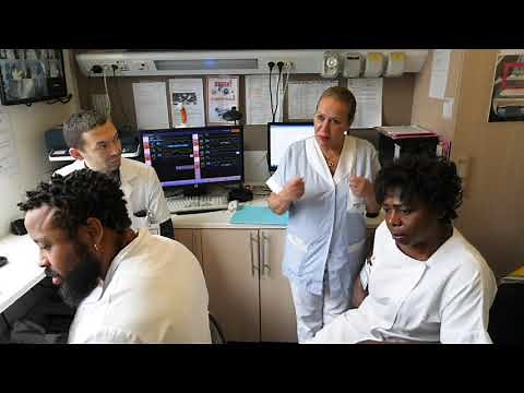 Typical certification visit of a healthcare establishment