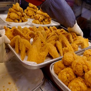 189K views · 1.9K reactions | Making fried chicken, fried shrimp street food ASMR | Ivor Dona | Facebook