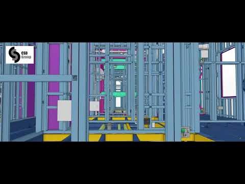 CSD Group - Tangalooma Resort Modular in Tekla Structures