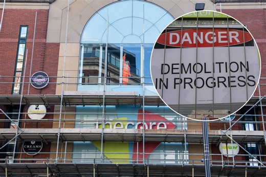 15 photos as demolition begins at Leeds shopping centre to make way for student flats