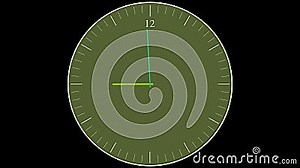 Clock Running Backwards Time-lapse Animation Stock Video - Video of running, computer: 84432715