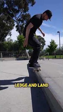 How to 5050 Grind on a skateboard. #skateboarding #skateboardvibes #skateboard