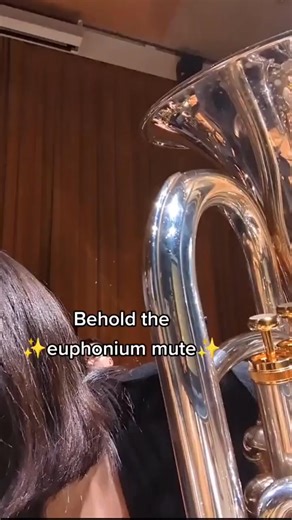 Euphonium Mute #Tuba #Euphonium #TubaEuphonium #fblifestyle #LowBrass #BrassFamily #TubaLife #EuphoniumPlayer | Tuba & Euphonium
