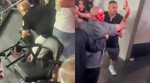 VIDEO: San Francisco 49ers Fan Caught On Camera Trying To End A Las Vegas Raiders Fan’s Life With A Chair After Ugly Fight Broke Out At Preseason Game