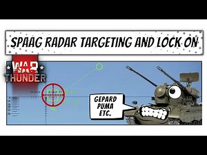 War Thunder SPAAG Radar Guide // Lock On and Targeting #warthunder #guide #tutorial