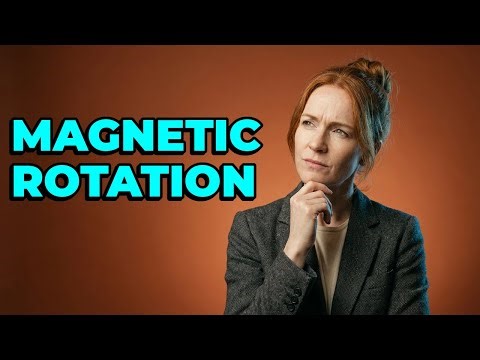 What Principle Governs AC Motor Magnetic Field Rotation?