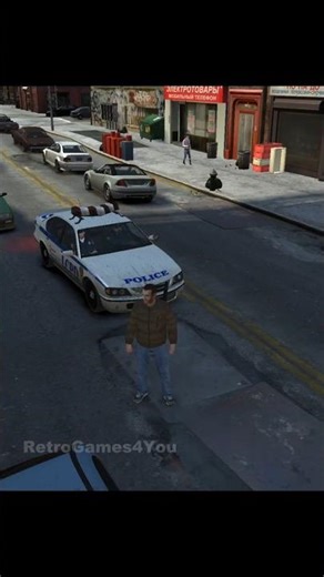 Niko apologizes to the cops! 🤣 #gta #gta4 #gtaiv #funny