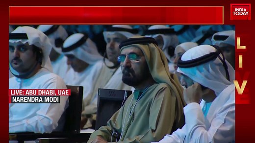 1.3K views · 42 reactions | PM Modi addresses World Governments Summit in Dubai. UAE President Sheikh Mohammed Bin Zayed is a leader with vision and resolve: PM Modi #PMModi #Dubai | India Today | Facebook