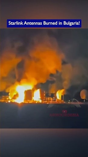 Saboteurs Set Fire to Starlink Terminals in Bulgaria!