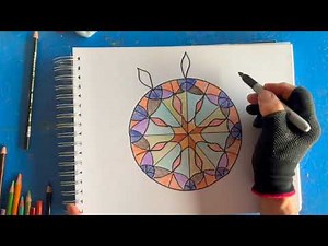 Kaleidoscope drawing