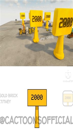 My Sprunki OC Gold Brick (from Idle Breakout)❤️