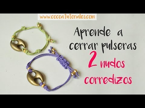 How to tie slipknots to close bracelets. Learn how to close bracelets. #100
