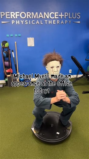 Don’t worry — no scares, just killer physical therapy skills  Our team knows how to keep things spooky and strong this Halloween 李 #PerformancePlusPT #HalloweenFun #MichaelMyers #SpookySeason #PhysicalTherapy #TeamSpirit #BooStrong #HappyHalloween | Performance Plus Physical Therapy | Facebook