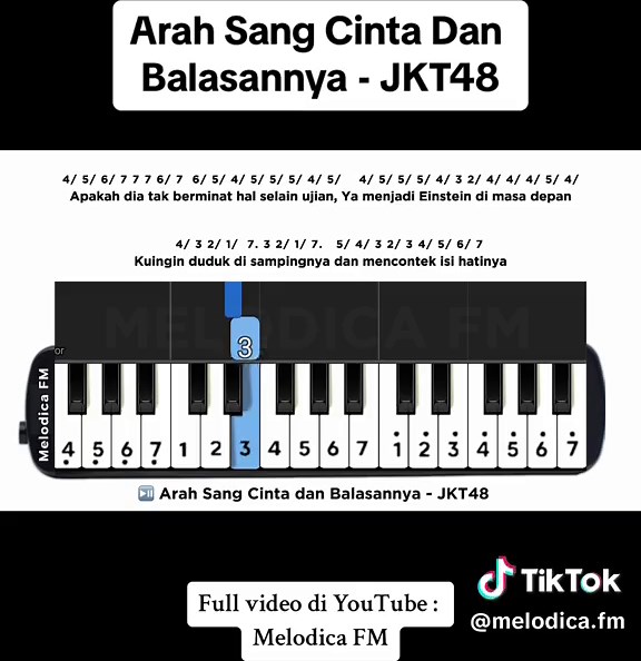 Not Pianika JKT48: Arah Sang Cinta dan Balasannya