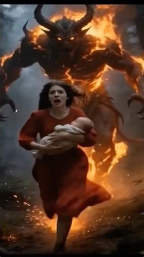 Run from the Flames – A Mother’s Fight Against the 😈 ✝️🙏🏻