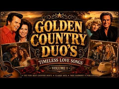 GOLDEN COUNTRY DUO’S ❤️ Timeless Love Songs | Classic Country Duets – Volume 1