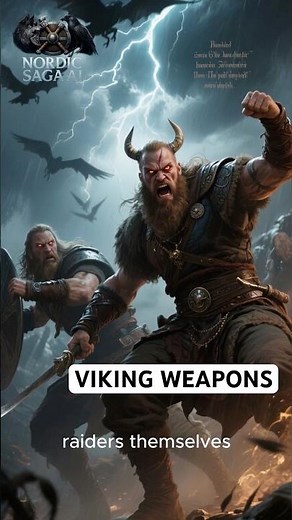 Viking Weapons Explained: The Brutal Tools That Conquered Europe #history #mythology #facts