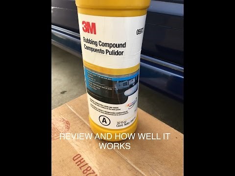 3M Rubbing compound 05973 Review