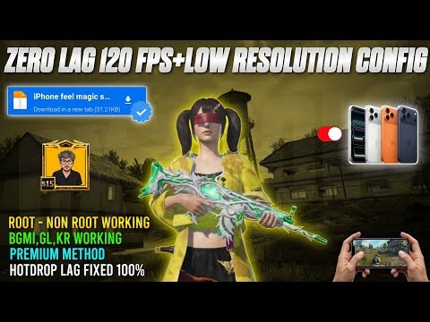 Bgmi 4.3 Lag Fix Config 🔥60/90/120 FPS Unlock | No Lag Ultra Smooth Gameplay (2026)