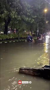 Calm Flood Sounds in Rural Village After Rain | Peaceful Water Ambience