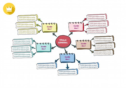 Descargar plantillas de mapas conceptuales