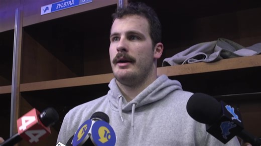 WATCH: Postgame locker room interviews with Lions players