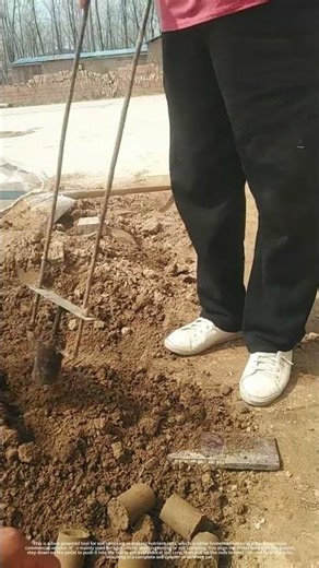 Homemade foot-operated soil pot-making tool