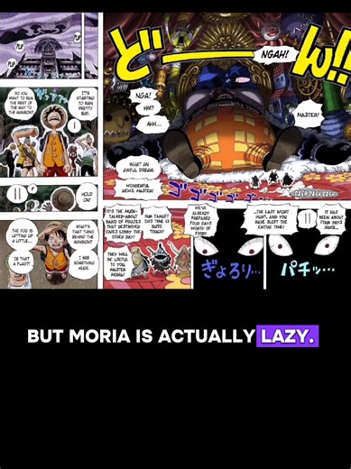 Gecko Moria Breakdown (One Piece) Full Video: https://m.youtube.com/watch?v=cQUWRFq29yI #villain #lazy #onepiecemanga #anime #mangatiktok