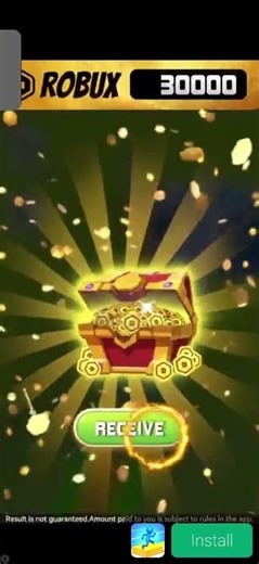free robux fake ad