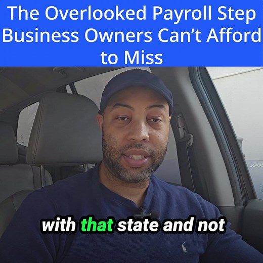 Serious check-in for business owners: That crucial state payroll tax number? It often comes from your state's Department of Labor, not the Division of Taxation. This ID is specifically for the actual payroll taxes you pay (like unemployment), not what you withhold from employee checks. Missing this step is a critical compliance gap you can't afford. #PayrollCompliance #SmallBusinessOwner #StateTaxLaw #UnemploymentInsurance #BusinessTips #PayrollMistake #blackcpa #africanamericancpa #businessmana