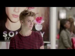 Justin Bieber Macy Commericial Bloopers