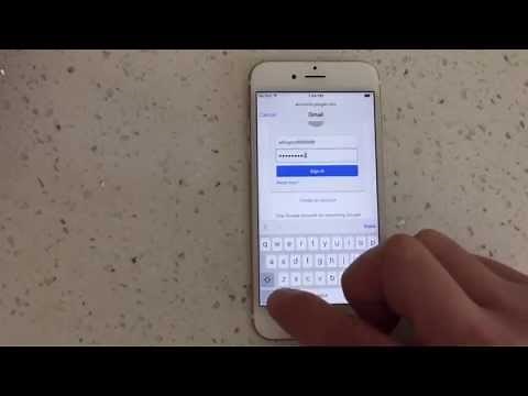 iPhone 6S / 6S Plus : How to Add / Remove Gmail Account