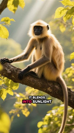The Animal Disappearing Without a Sound. Most species disappear loudly. This one is vanishing in silence. Hidden deep in the forests between India and Bhutan lives Gee’s Golden Langur — a primate so quiet, it survived for centuries without being noticed by the modern world. It wasn’t hidden because it was rare. It was hidden because it never needed to be seen. #goldenlangur #monkey #india