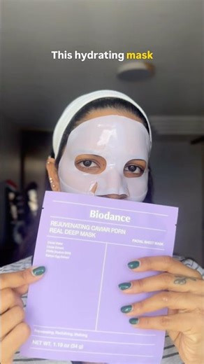 BIODANCE Rejuvenating Caviar PDRN Real Deep Mask | korean collagen mask