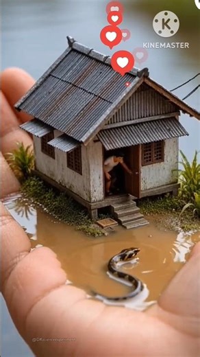 Amazing Cardboard House Model 🏠 | DIY Mini House Making at Home#shorts #viral