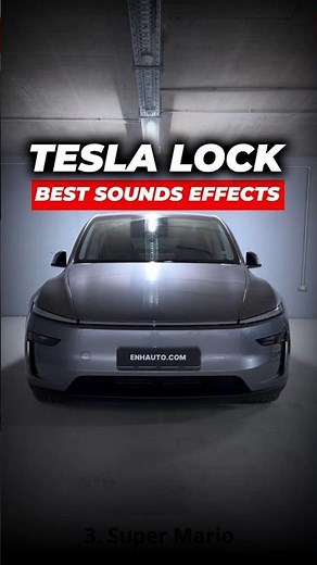What custom locking sound effect do you have on your Tesla?
