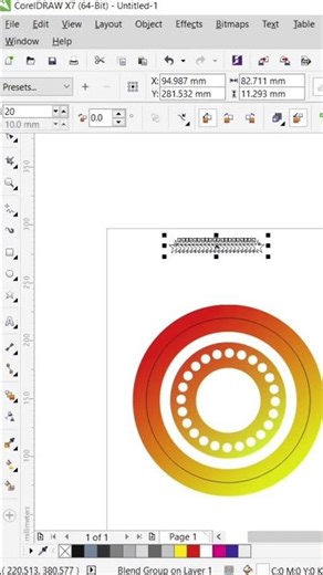 CorelDRAW Blend on Curve Tutorial | Quick Design Trick